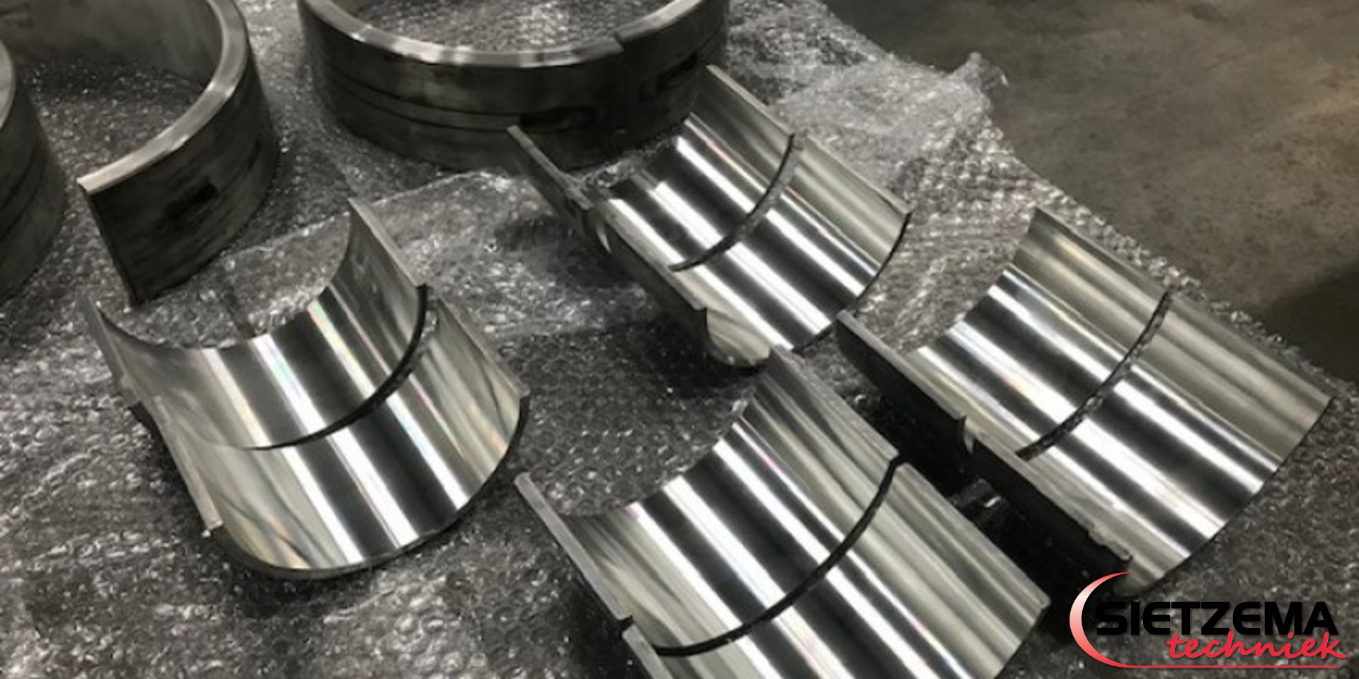 Reparatie lagerschalen glijlagers
