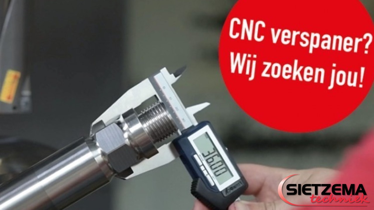 VACATURE: Allround CNC verspaner